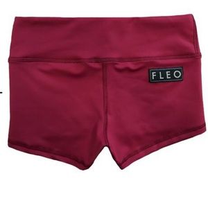 Fleo Maroon Shorts